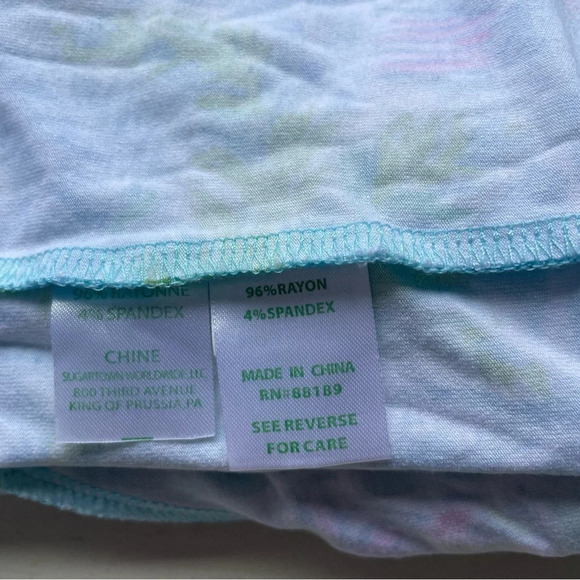 Lilly Pulitzer Analee Tropical Ruffle Romper What A Lovely Place 33087 - Picture 9 of 10